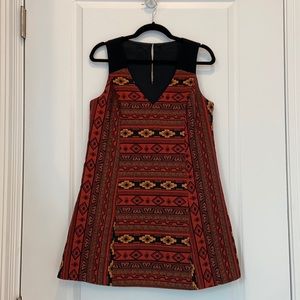 Anthropologie Aztec mini dress - size 8